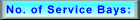 No. of Service bays